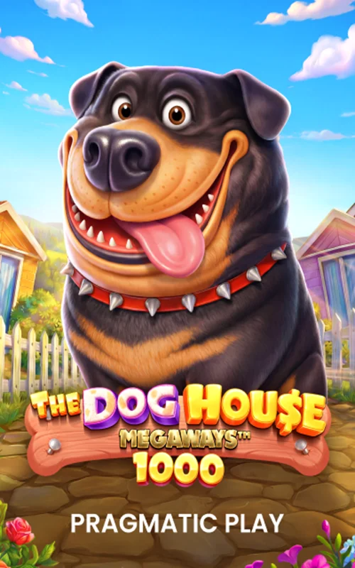 Copertina del gioco The Dog House Megaways 1000